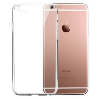 custodia in silicone trasparente per iphone 7+/8+ image