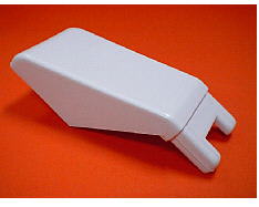 Estremità diritta bianca image