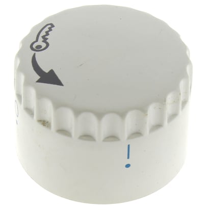 Botón blanco de encendido/apagado image