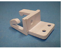 Clip de tapa recto blanco image