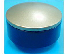 Pulsante nero e grigio image