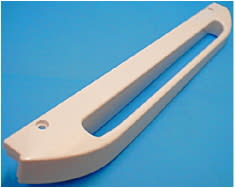 Maniglia per porta bianca e=438 image