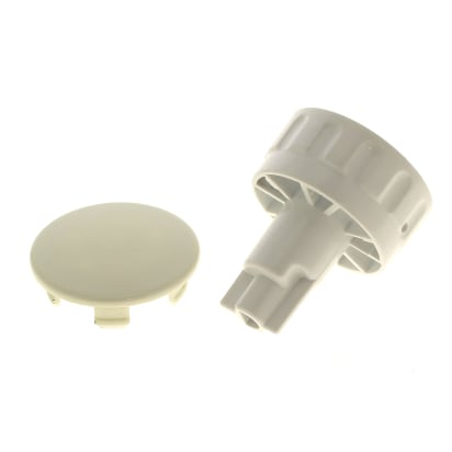 Pulsante bianco del termostato/programmatore image