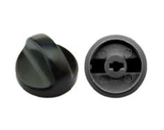 Pomo negro universal, 5 ejes cortos image