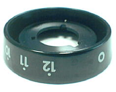 Pulsante disco da 0 a 12 nero image