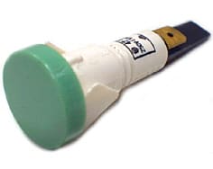 Luce verde rotonda image