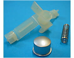 Botón gris + muelle image