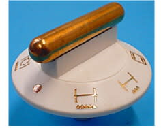 Botón selector blanco/blanco image