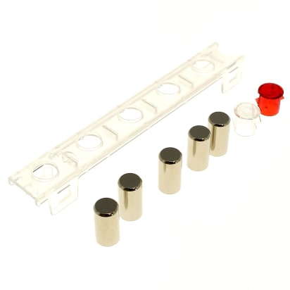 5 pulsanti + supporto + coperchio indicatore image