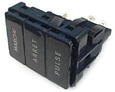 Bloque interruptor negro image