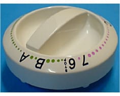 Botón blanco del temporizador image