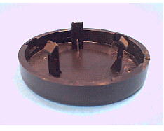 Tapa del pomo marrón image