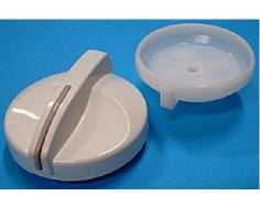 Pulsante timer bianco image