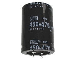 Condensatore 470µf 450v radiale 35x50mm image