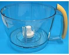 Ciotola robot con manico giallo image