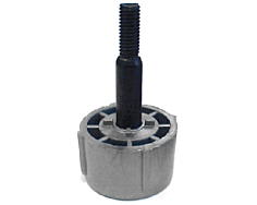 Pie plateado ajustable image