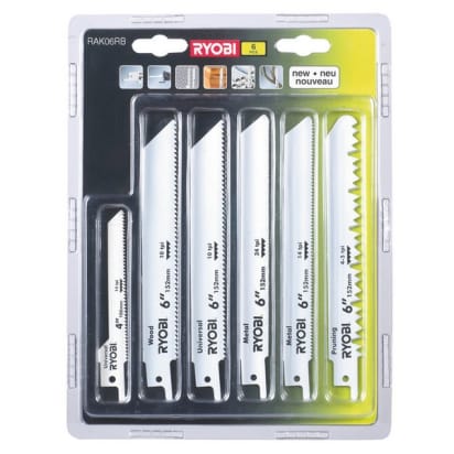 6 lame a sciabola assortite image