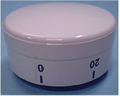 Pulsante timer bianco 481941249468 image