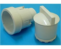 Pulsante timer bianco image