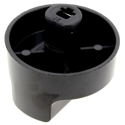 Schwarzer Knopf 12h elektrisch - 2