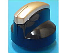 Botón de las 12 en negro y gris image