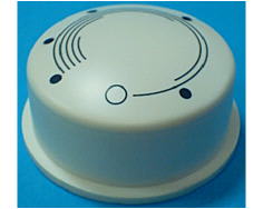 Botón blanco del termostato image