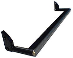 Maniglia della porta nera e grigia image