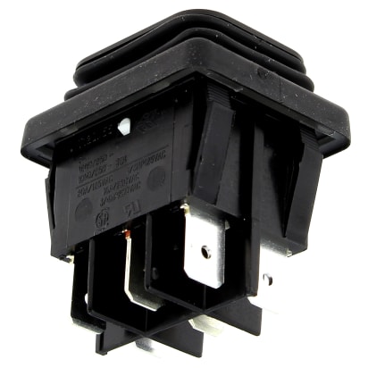 Interruptor negro de 3 polos, 3 posiciones 4758-430-0501 - 3