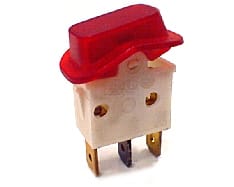 Interruptor de 3 polos, rojo KG9084 image