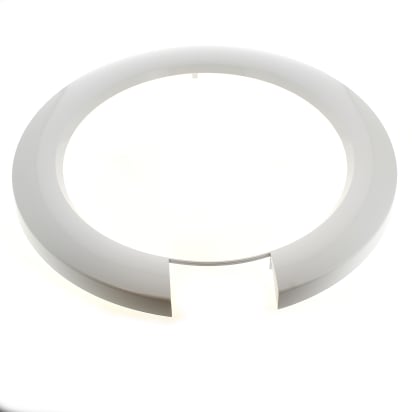 Marco de ojo de buey blanco image