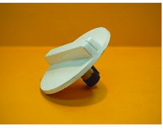 Botón blanco del temporizador image