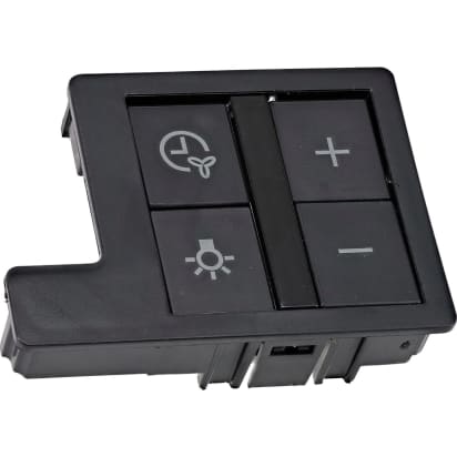 Bouton complet avec encadrement noir 140216869028 image