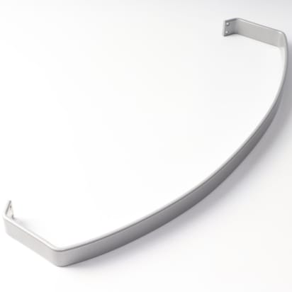 Portasciugamani in alluminio (parte superiore), 098171 image