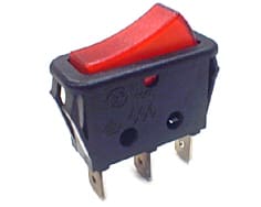 Interruttore rosso a 3 poli 16a image