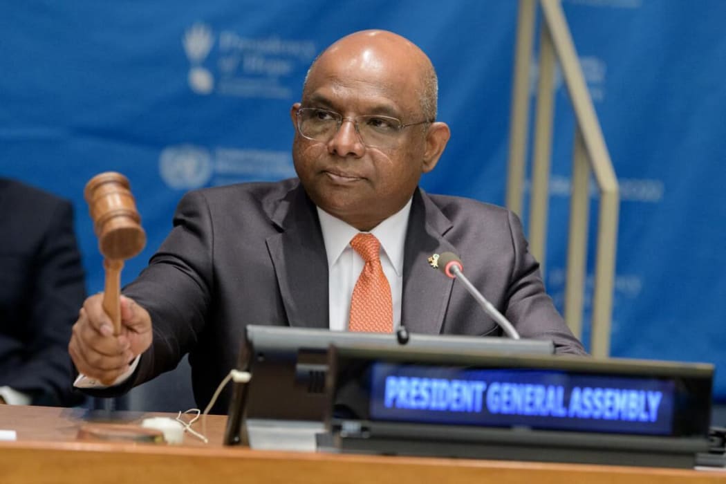 Mi'ee UN ge Seceretary Generalge Magaamah Anhenaku Gennavee Vaguthu: Shahid