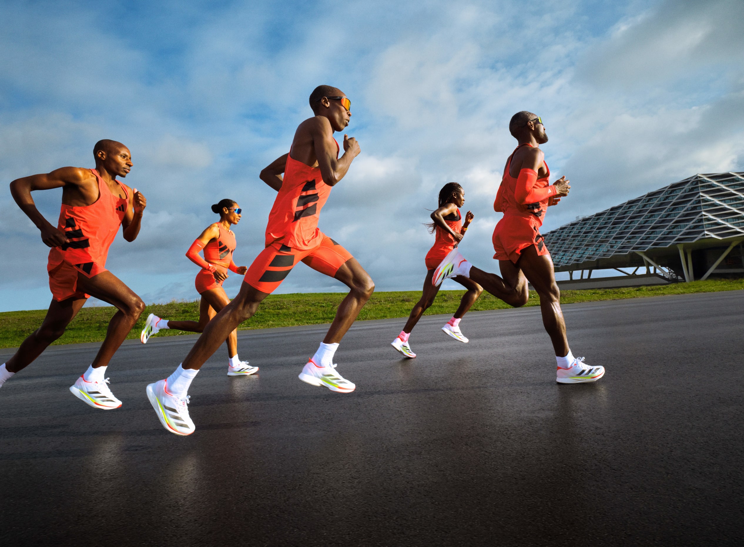 adidas ROAD TO RECORD 2025 シングレット US S adidas