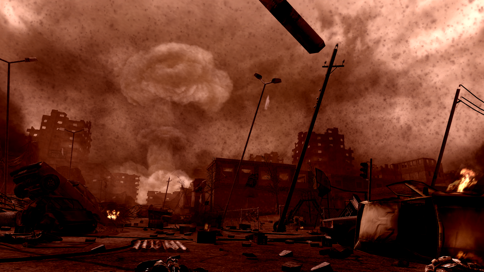 after war scenes (ss from a game)