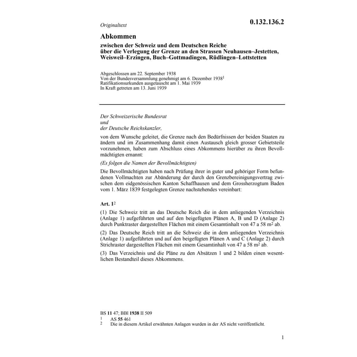 Abk. Ch D Verlegung Grenze