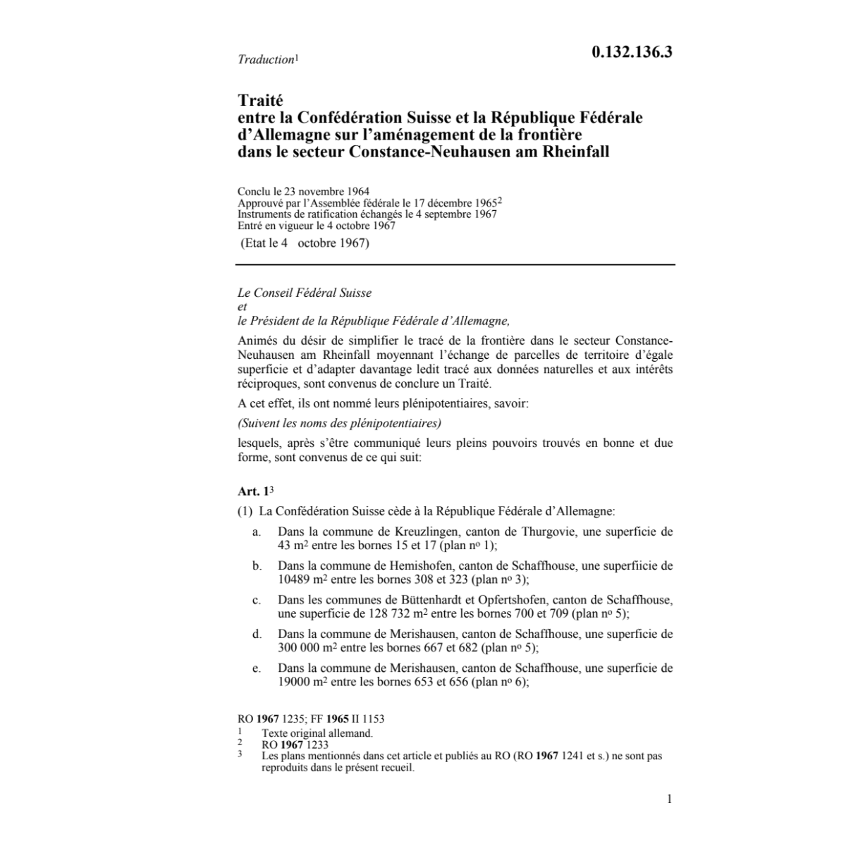 Tr. CH/D aménagement frontière Constance