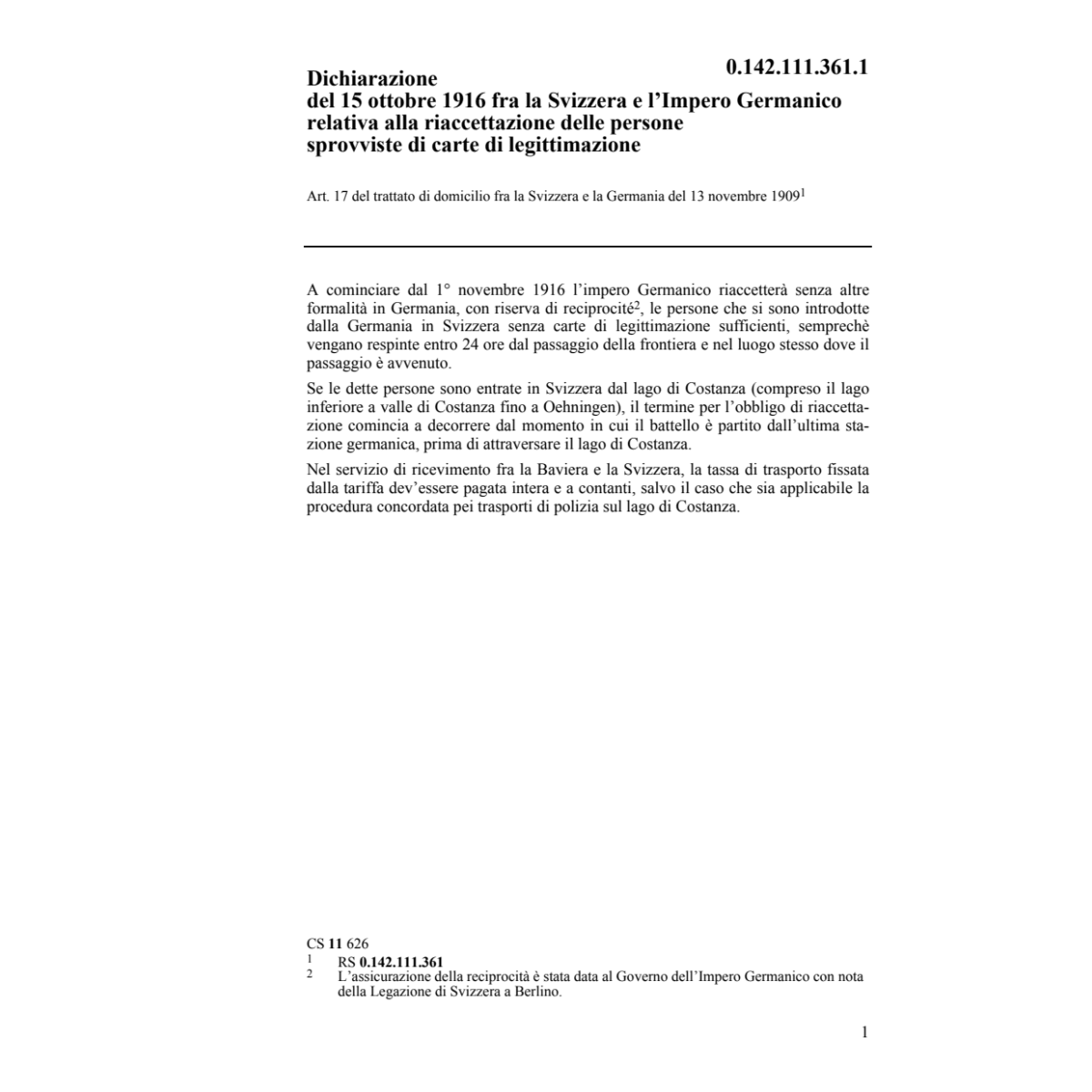 Dich. riaccettazione delle persone