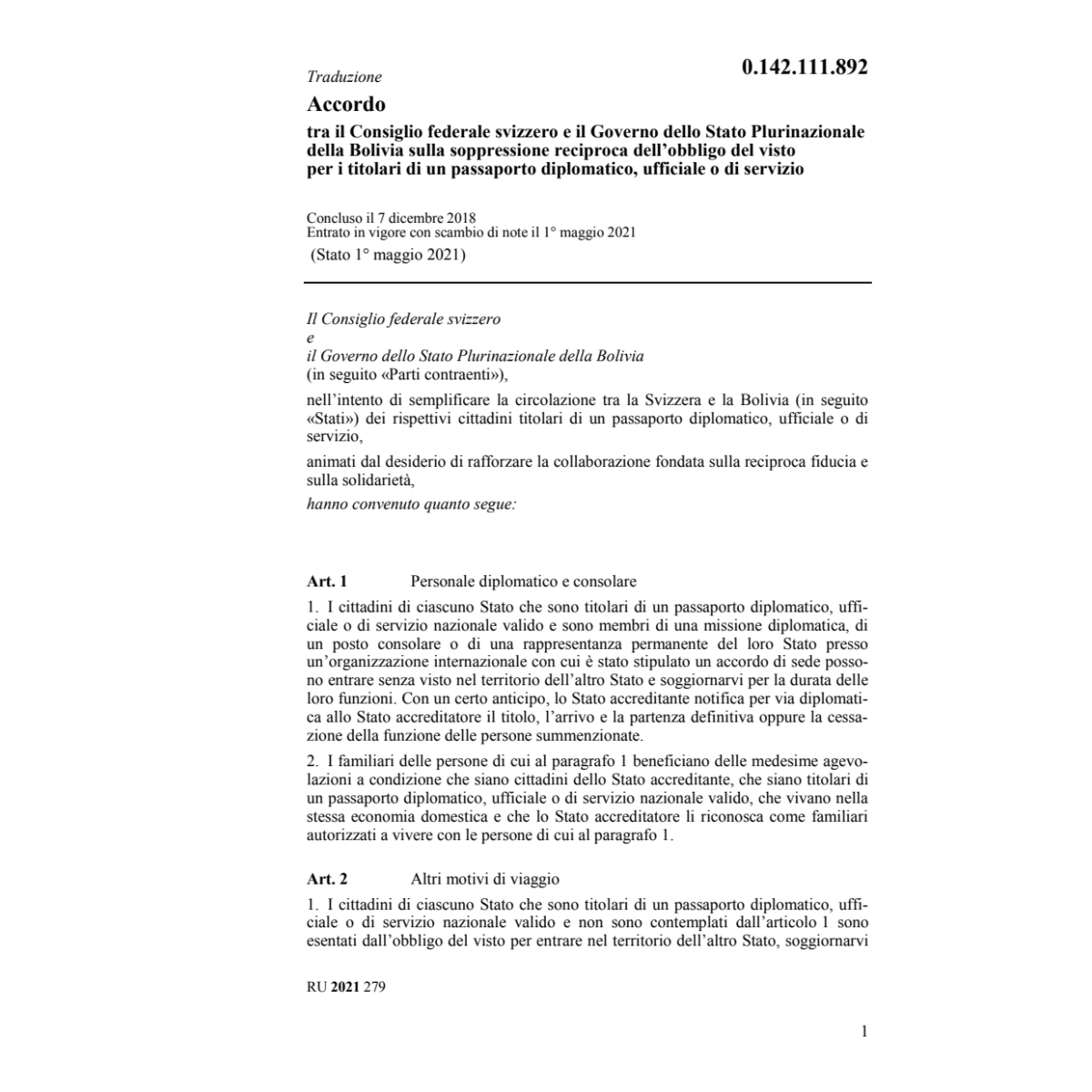 Acc. 7.12.18 CFS Governo Bolivia