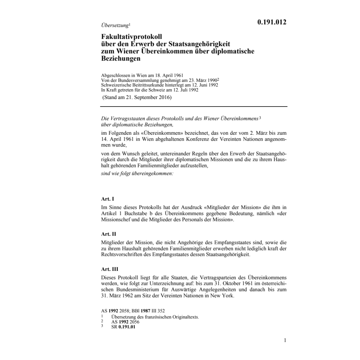 Fakult.Erwerb Staatsangehörigk. Wiener