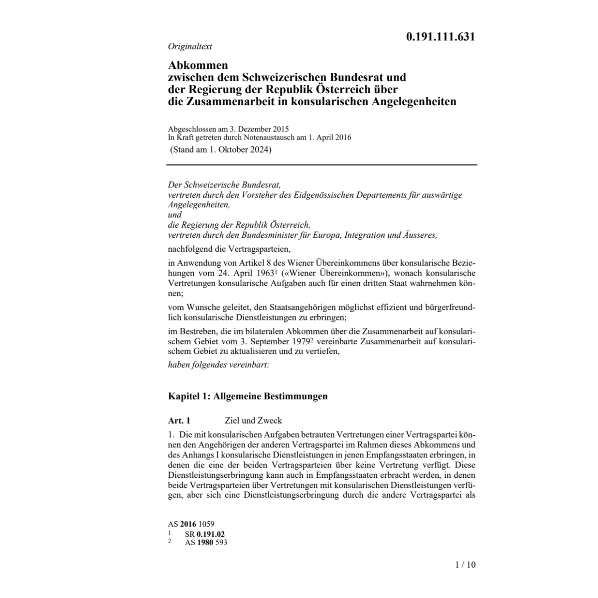 Schweiz-Österr.Abk.ü.Zusammenarb.konsula