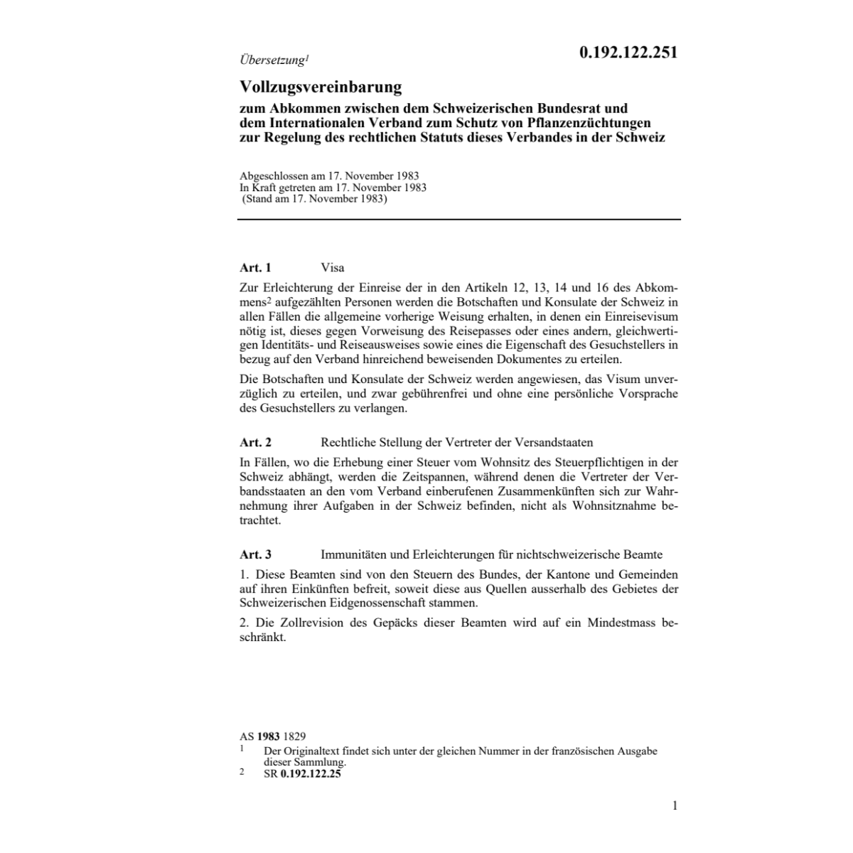 Vollzugsvereinb.Int.Verband Pflanzenzüch