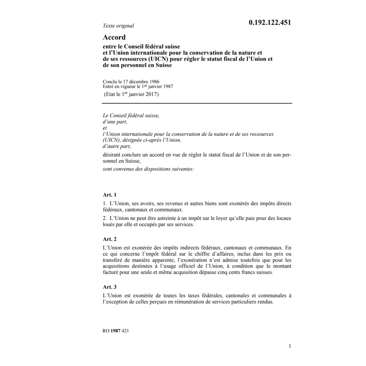 Acc. conserv. nature + ressources UICN