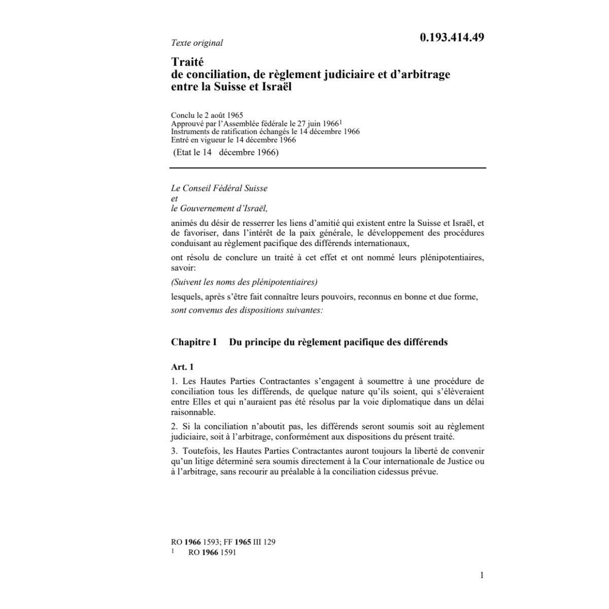 Tr. conciliation et judiciaire Israël