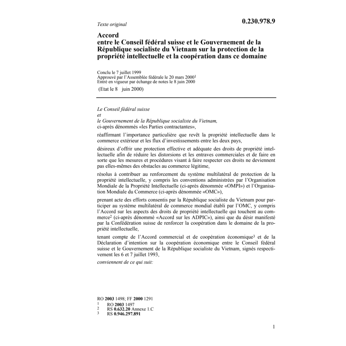 ACC. CH-Vietnam propriété intellectuelle