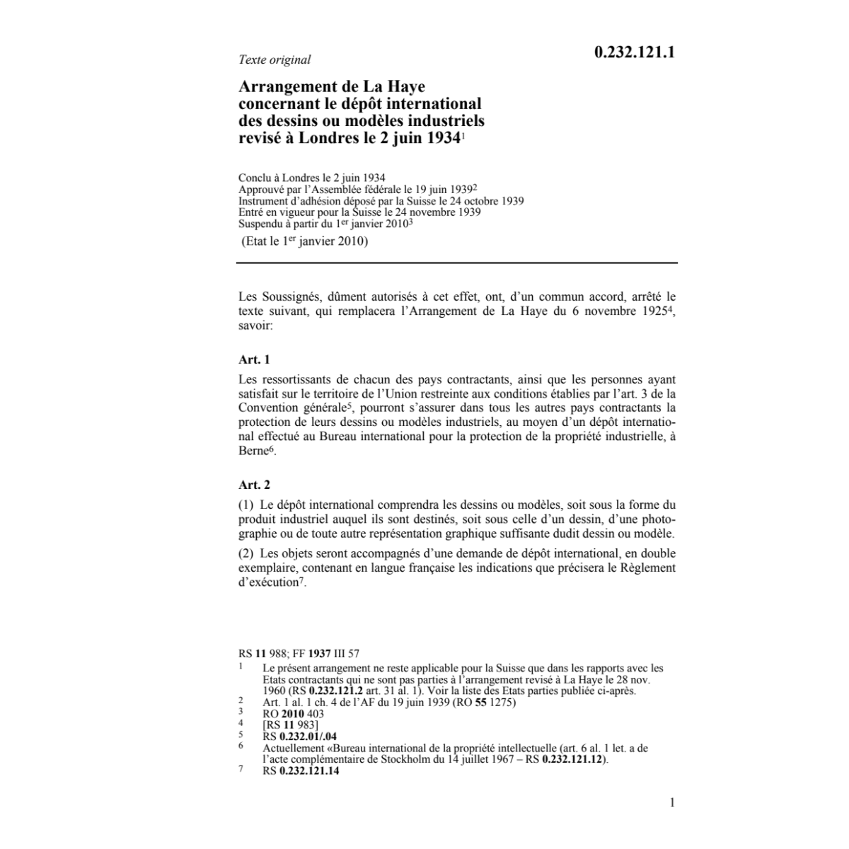Ar. de La Haye dépôt dessins, modèles