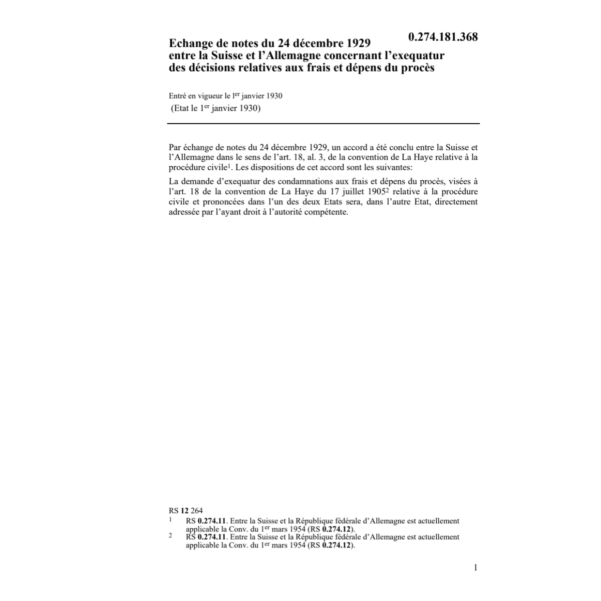 Notes frais et dépens du procès Allemag.