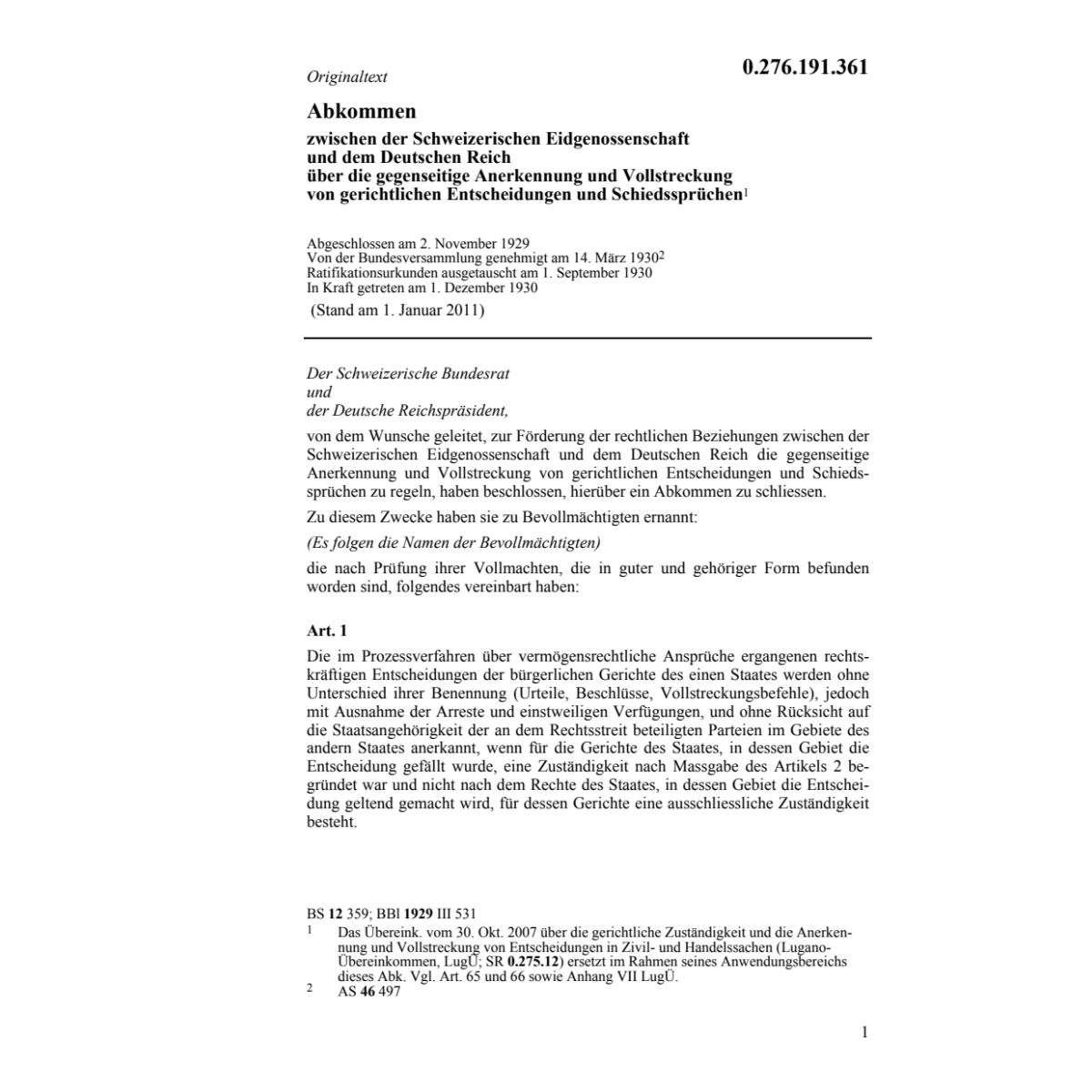 Abk. gerichtliche Entscheidungen